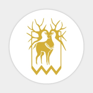 Golden Deer Emblem Magnet